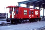 Western Pacific caboose WP #455